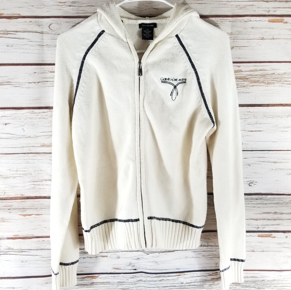 Calvin Klein Sweater Hoodie, size Large